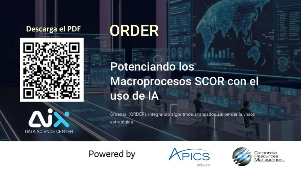 6. ORDER Potenciando los Macroprocesos SCOR con el uso de IA
